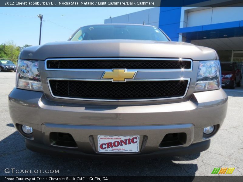 Mocha Steel Metallic / Light Cashmere/Dark Cashmere 2012 Chevrolet Suburban LT