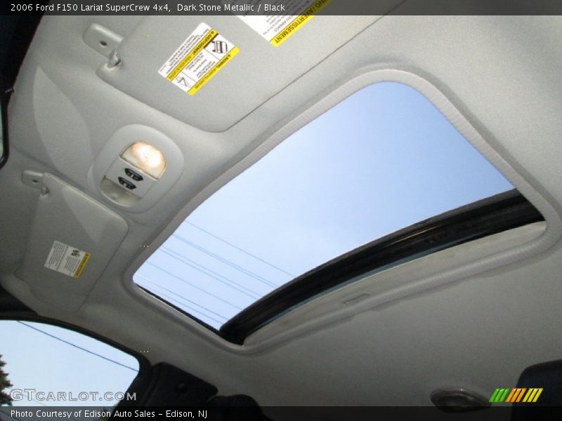 Dark Stone Metallic / Black 2006 Ford F150 Lariat SuperCrew 4x4