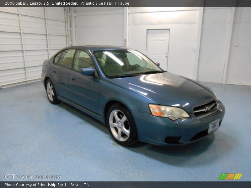 Atlantic Blue Pearl / Taupe 2006 Subaru Legacy 2.5i Limited Sedan