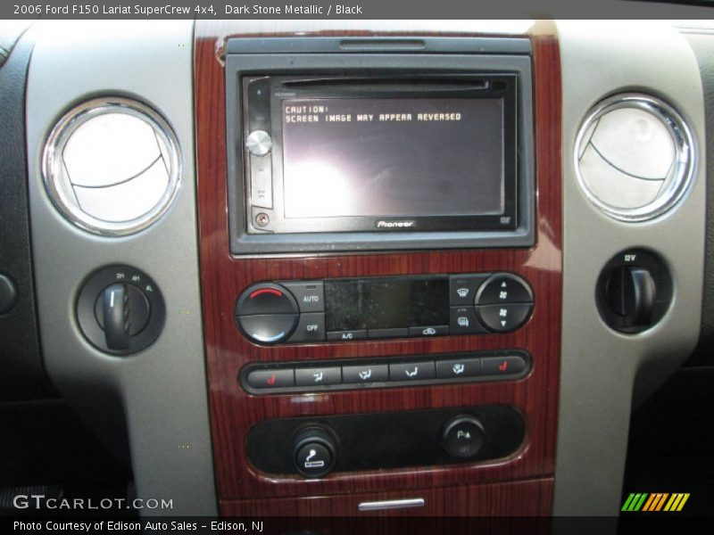 Dark Stone Metallic / Black 2006 Ford F150 Lariat SuperCrew 4x4