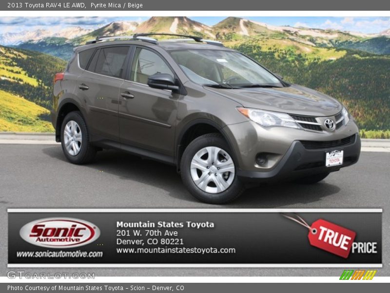 Pyrite Mica / Beige 2013 Toyota RAV4 LE AWD
