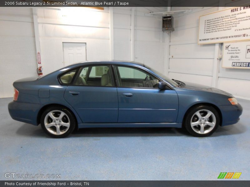 Atlantic Blue Pearl / Taupe 2006 Subaru Legacy 2.5i Limited Sedan