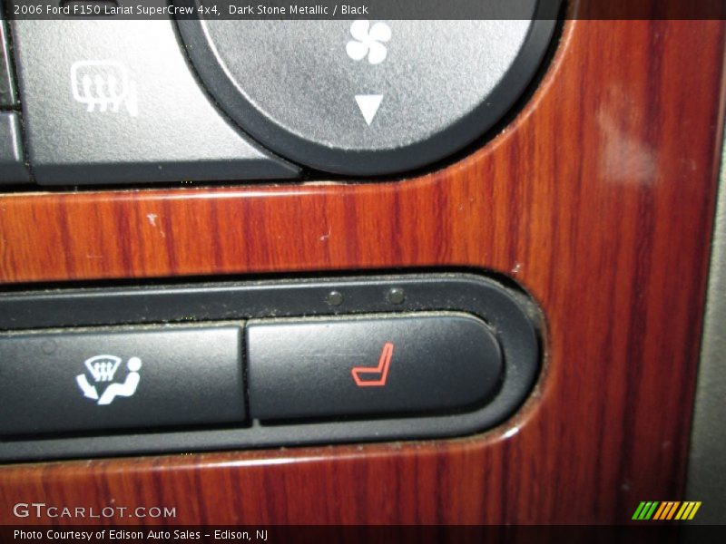 Dark Stone Metallic / Black 2006 Ford F150 Lariat SuperCrew 4x4