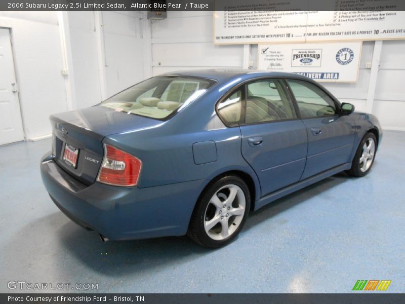 Atlantic Blue Pearl / Taupe 2006 Subaru Legacy 2.5i Limited Sedan