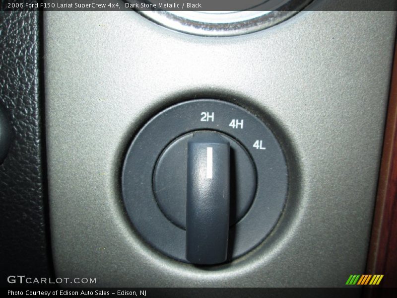 Dark Stone Metallic / Black 2006 Ford F150 Lariat SuperCrew 4x4