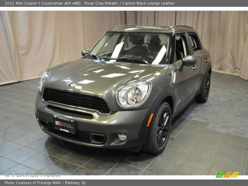 Royal Gray Metallic / Carbon Black Lounge Leather 2012 Mini Cooper S Countryman All4 AWD