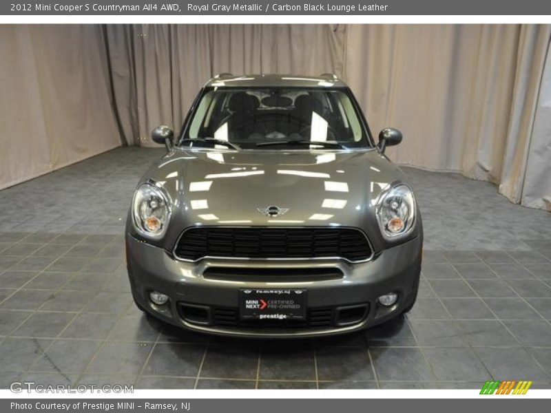 Royal Gray Metallic / Carbon Black Lounge Leather 2012 Mini Cooper S Countryman All4 AWD