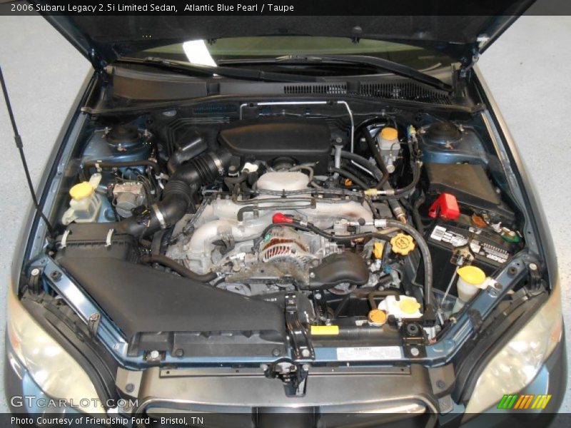 Atlantic Blue Pearl / Taupe 2006 Subaru Legacy 2.5i Limited Sedan
