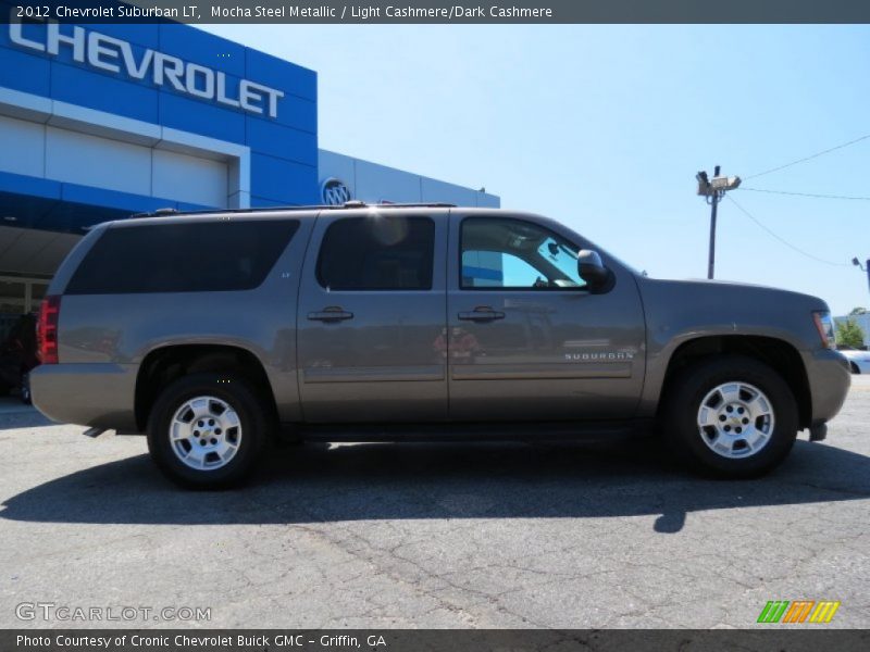 Mocha Steel Metallic / Light Cashmere/Dark Cashmere 2012 Chevrolet Suburban LT