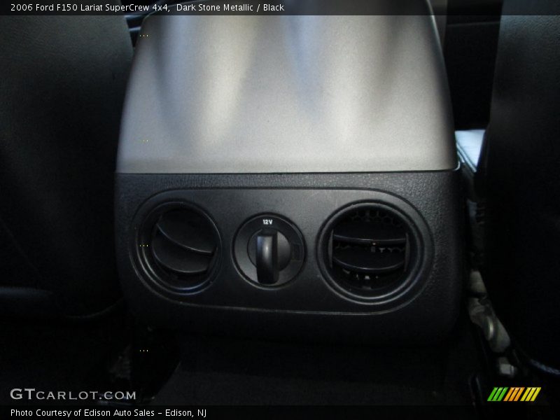 Dark Stone Metallic / Black 2006 Ford F150 Lariat SuperCrew 4x4