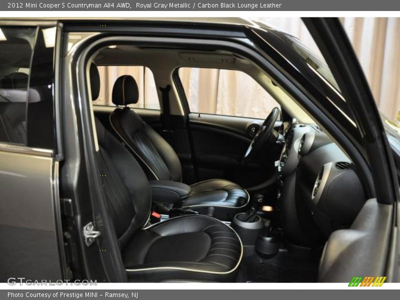 Royal Gray Metallic / Carbon Black Lounge Leather 2012 Mini Cooper S Countryman All4 AWD
