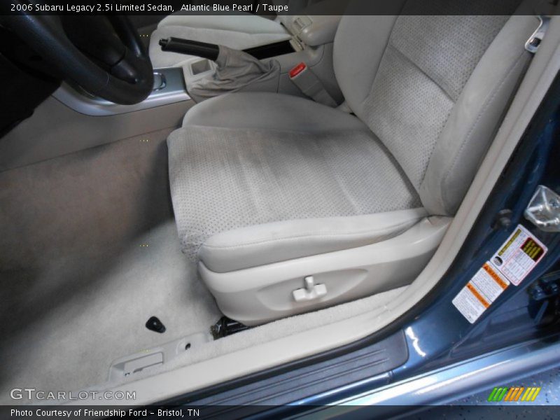 Atlantic Blue Pearl / Taupe 2006 Subaru Legacy 2.5i Limited Sedan