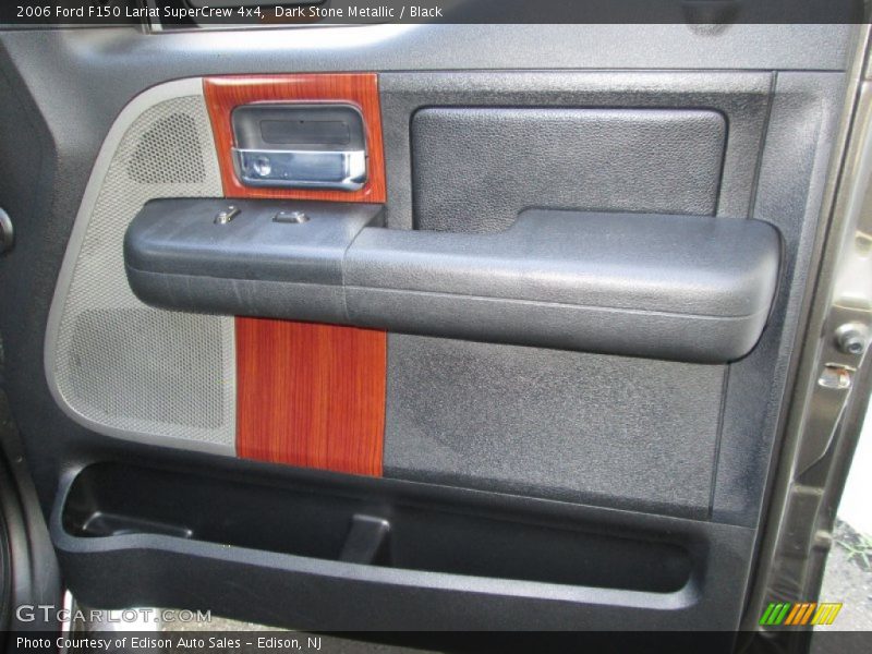 Dark Stone Metallic / Black 2006 Ford F150 Lariat SuperCrew 4x4