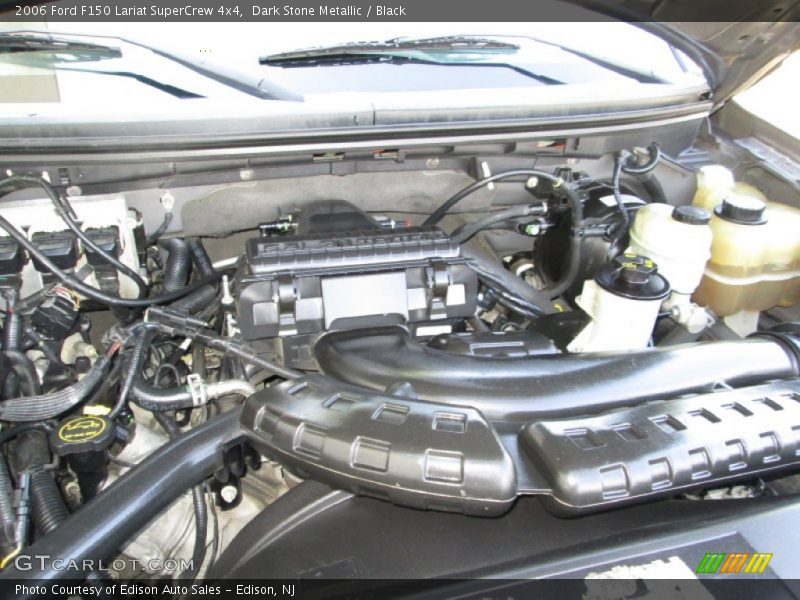 Dark Stone Metallic / Black 2006 Ford F150 Lariat SuperCrew 4x4