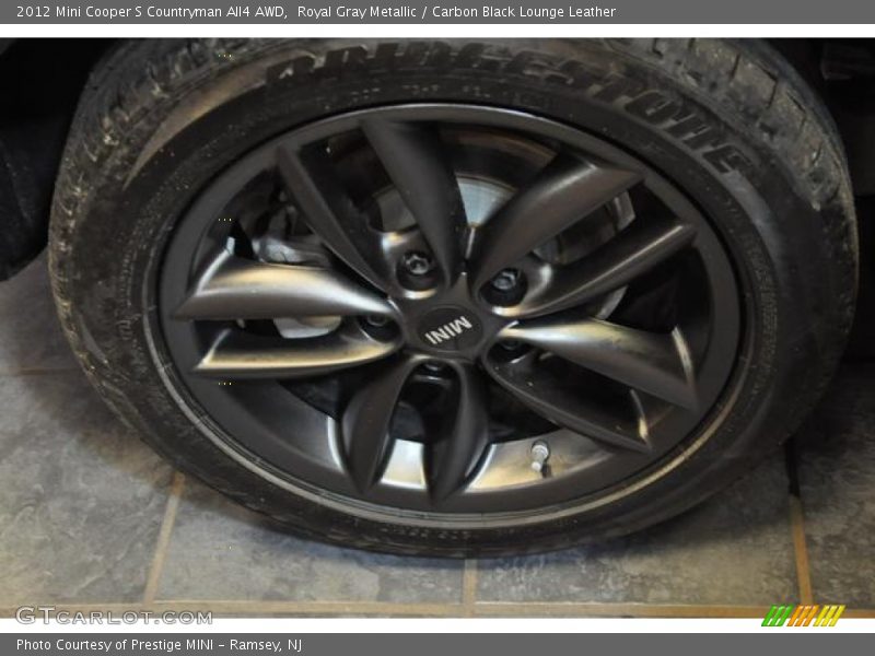 Royal Gray Metallic / Carbon Black Lounge Leather 2012 Mini Cooper S Countryman All4 AWD