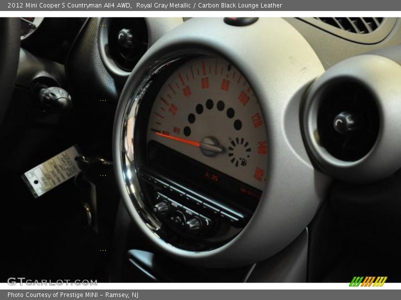 Royal Gray Metallic / Carbon Black Lounge Leather 2012 Mini Cooper S Countryman All4 AWD
