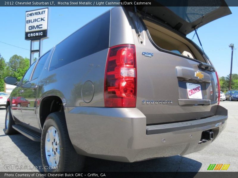 Mocha Steel Metallic / Light Cashmere/Dark Cashmere 2012 Chevrolet Suburban LT