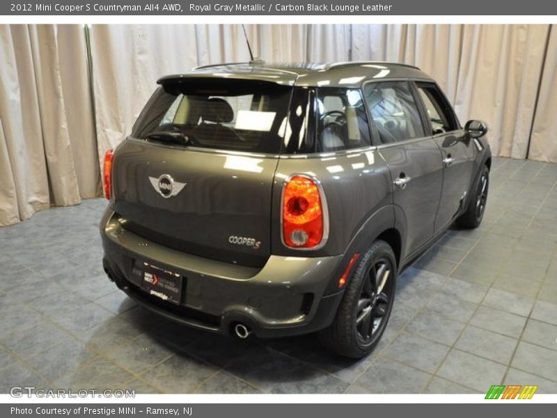 Royal Gray Metallic / Carbon Black Lounge Leather 2012 Mini Cooper S Countryman All4 AWD