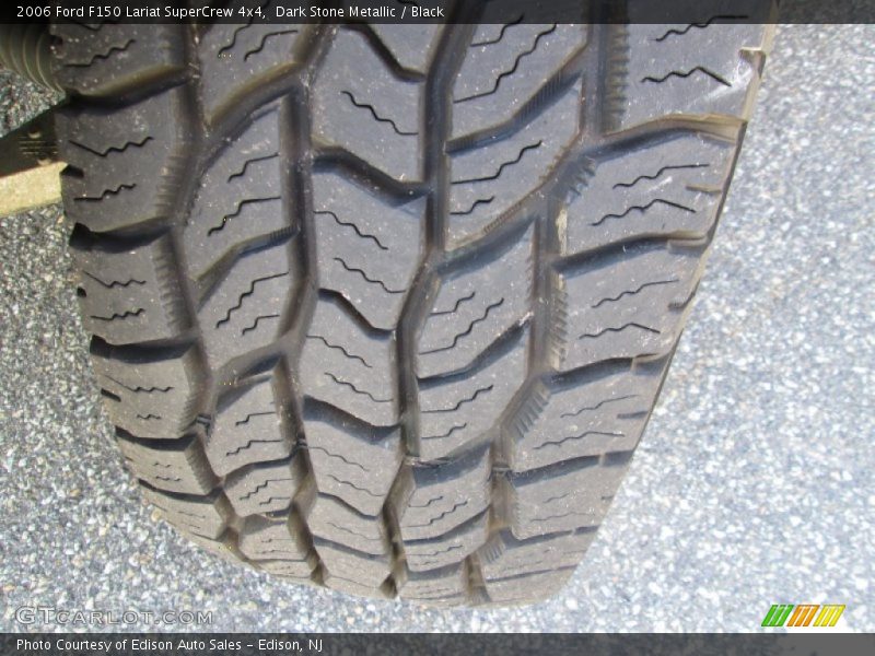 Dark Stone Metallic / Black 2006 Ford F150 Lariat SuperCrew 4x4