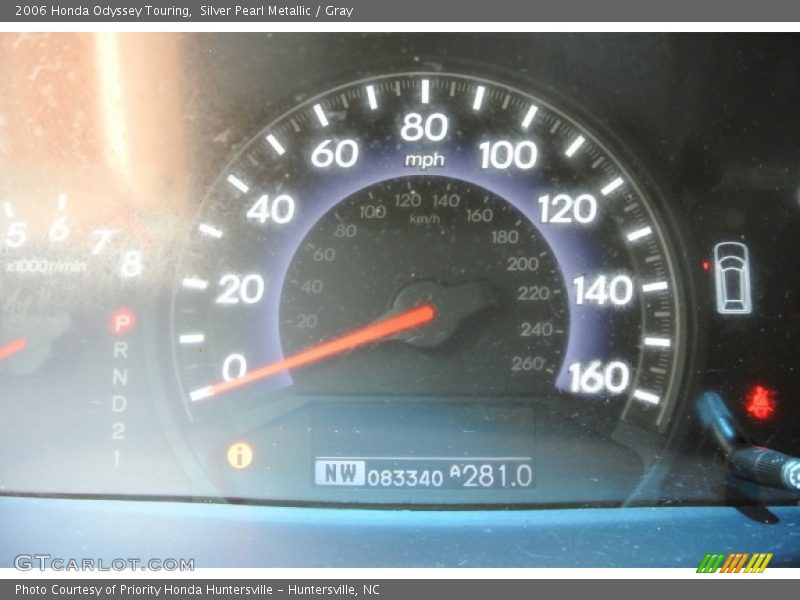 Silver Pearl Metallic / Gray 2006 Honda Odyssey Touring