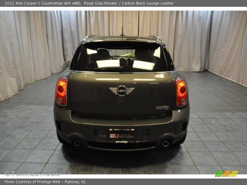 Royal Gray Metallic / Carbon Black Lounge Leather 2012 Mini Cooper S Countryman All4 AWD