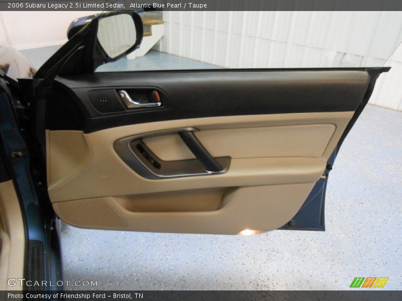Atlantic Blue Pearl / Taupe 2006 Subaru Legacy 2.5i Limited Sedan