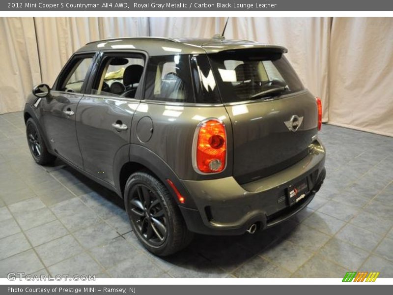 Royal Gray Metallic / Carbon Black Lounge Leather 2012 Mini Cooper S Countryman All4 AWD