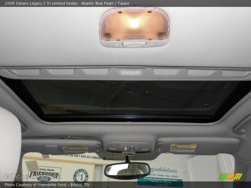 Atlantic Blue Pearl / Taupe 2006 Subaru Legacy 2.5i Limited Sedan