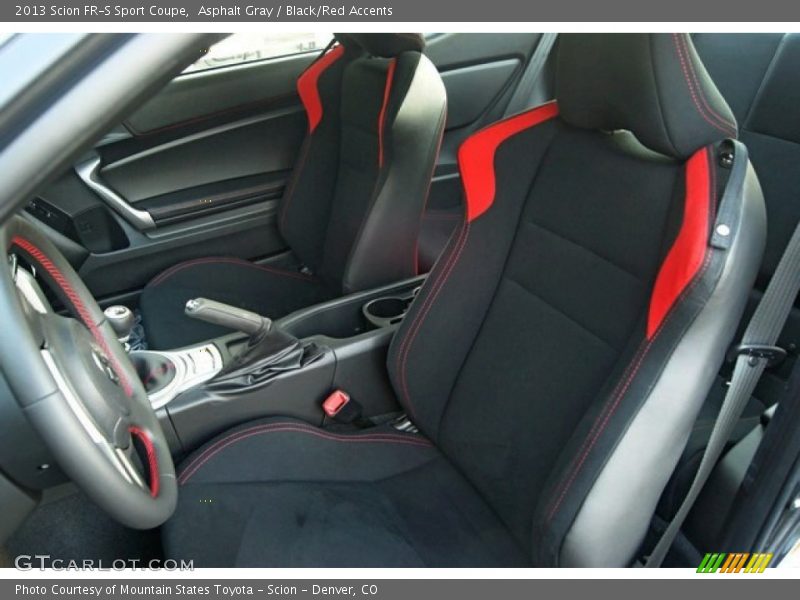 Asphalt Gray / Black/Red Accents 2013 Scion FR-S Sport Coupe