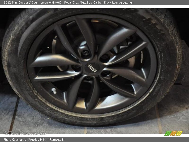 Royal Gray Metallic / Carbon Black Lounge Leather 2012 Mini Cooper S Countryman All4 AWD