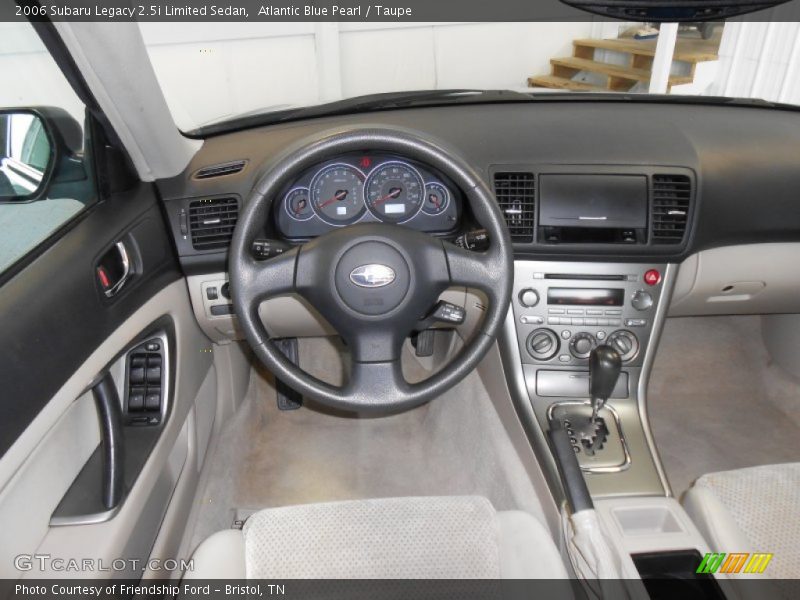 Atlantic Blue Pearl / Taupe 2006 Subaru Legacy 2.5i Limited Sedan