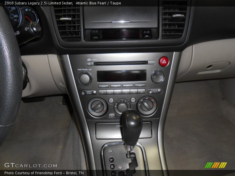 Atlantic Blue Pearl / Taupe 2006 Subaru Legacy 2.5i Limited Sedan