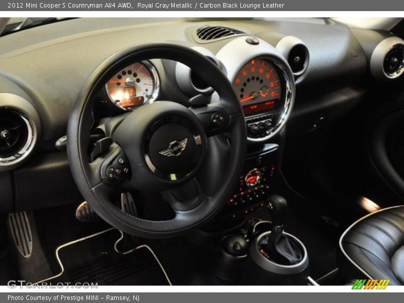Royal Gray Metallic / Carbon Black Lounge Leather 2012 Mini Cooper S Countryman All4 AWD