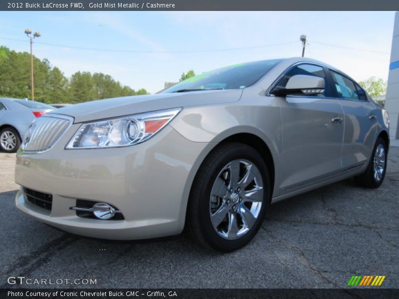 Gold Mist Metallic / Cashmere 2012 Buick LaCrosse FWD