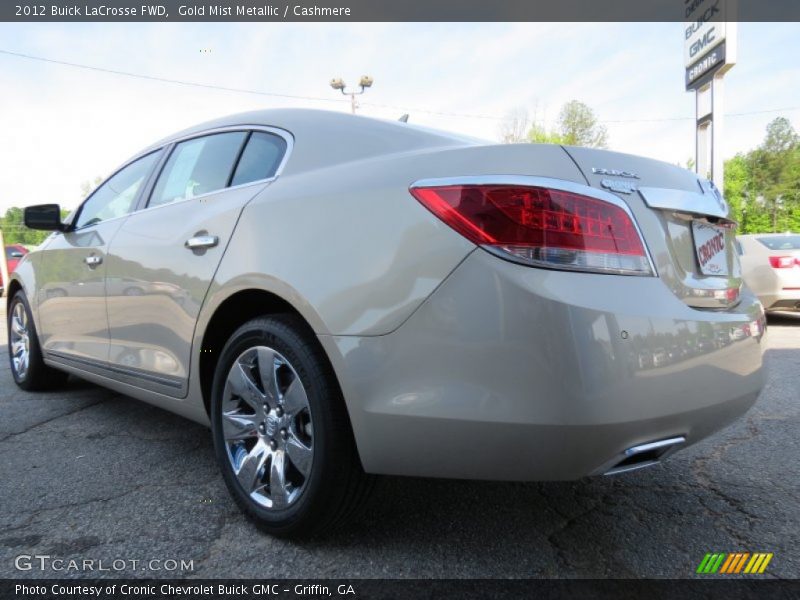 Gold Mist Metallic / Cashmere 2012 Buick LaCrosse FWD