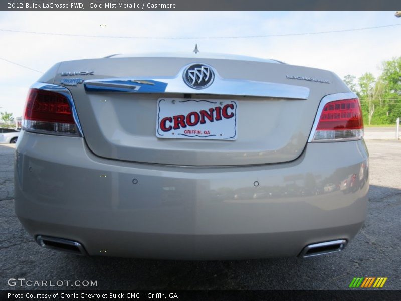 Gold Mist Metallic / Cashmere 2012 Buick LaCrosse FWD