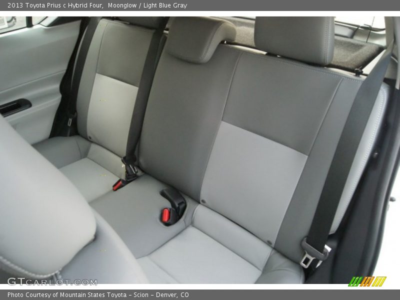 Moonglow / Light Blue Gray 2013 Toyota Prius c Hybrid Four