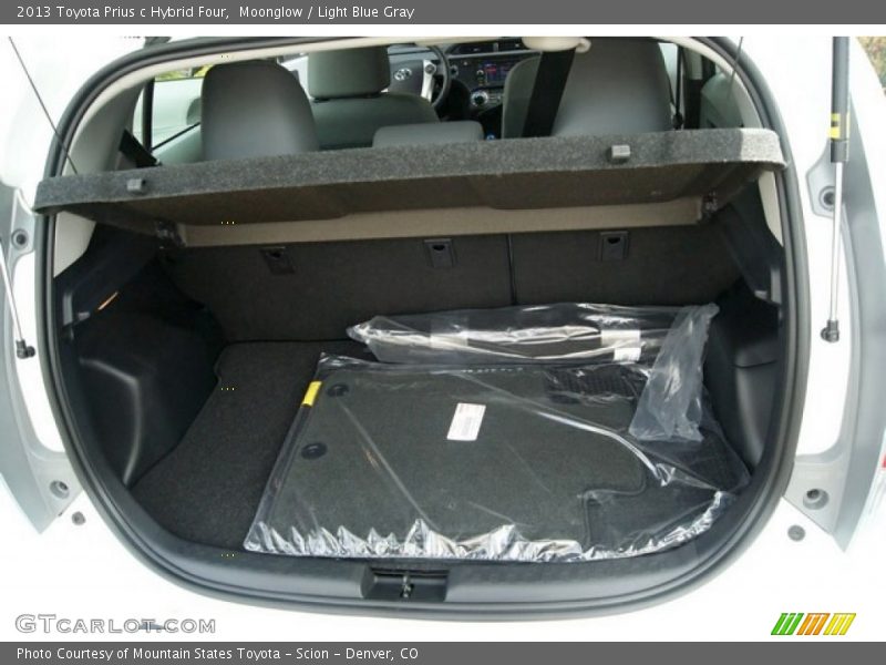 Moonglow / Light Blue Gray 2013 Toyota Prius c Hybrid Four