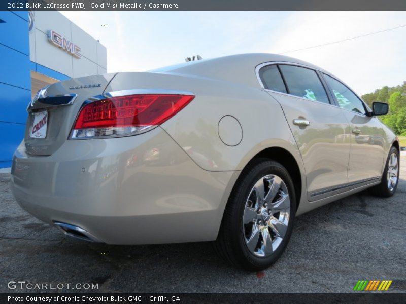 Gold Mist Metallic / Cashmere 2012 Buick LaCrosse FWD