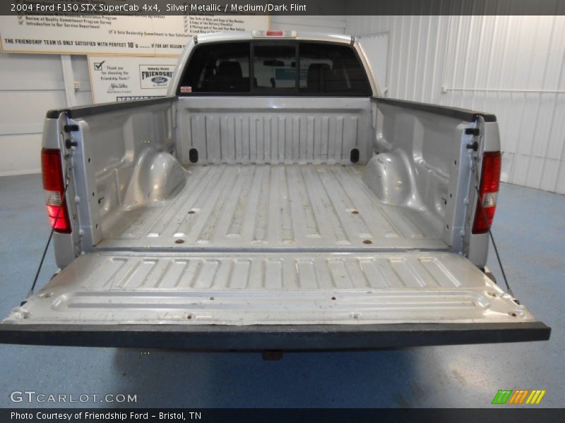 Silver Metallic / Medium/Dark Flint 2004 Ford F150 STX SuperCab 4x4