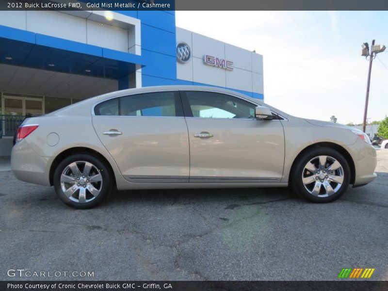 Gold Mist Metallic / Cashmere 2012 Buick LaCrosse FWD