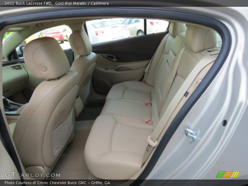 Rear Seat of 2012 LaCrosse FWD