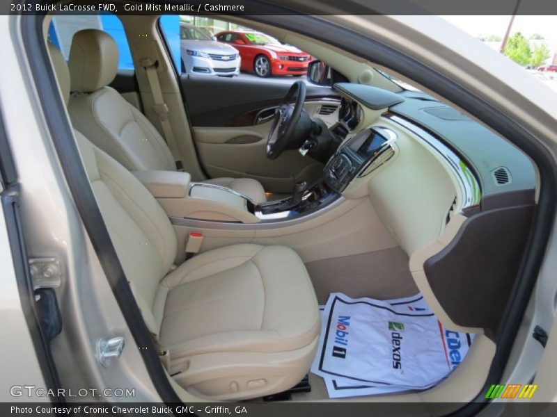 Front Seat of 2012 LaCrosse FWD