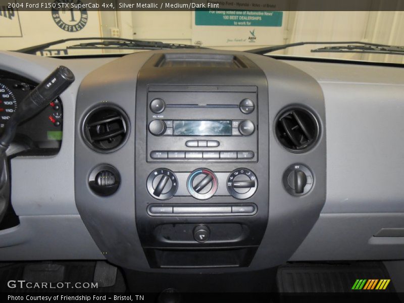Silver Metallic / Medium/Dark Flint 2004 Ford F150 STX SuperCab 4x4