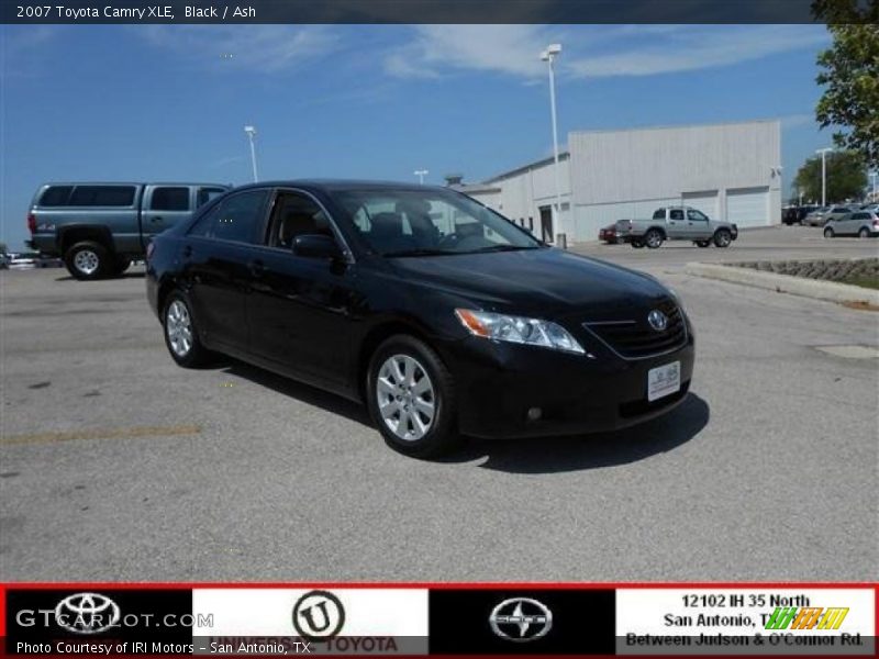 Black / Ash 2007 Toyota Camry XLE
