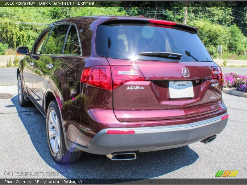 Dark Cherry Pearl / Parchment 2010 Acura MDX
