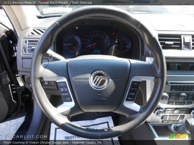 Tuxedo Black Metallic / Dark Charcoal 2011 Mercury Milan I4
