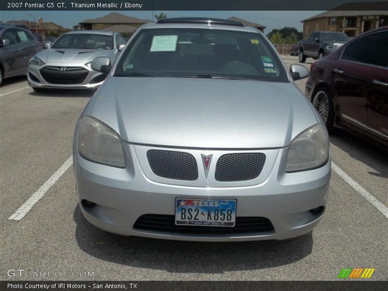 Titanium Metallic / Ebony 2007 Pontiac G5 GT