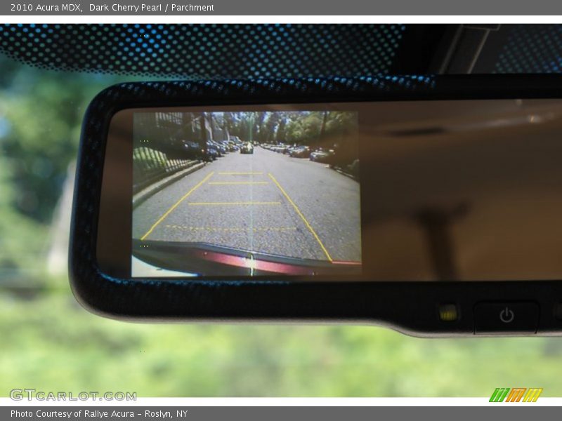 Dark Cherry Pearl / Parchment 2010 Acura MDX