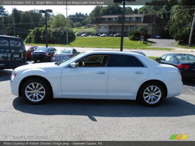 Bright White / Dark Frost Beige/Light Frost Beige 2013 Chrysler 300 C